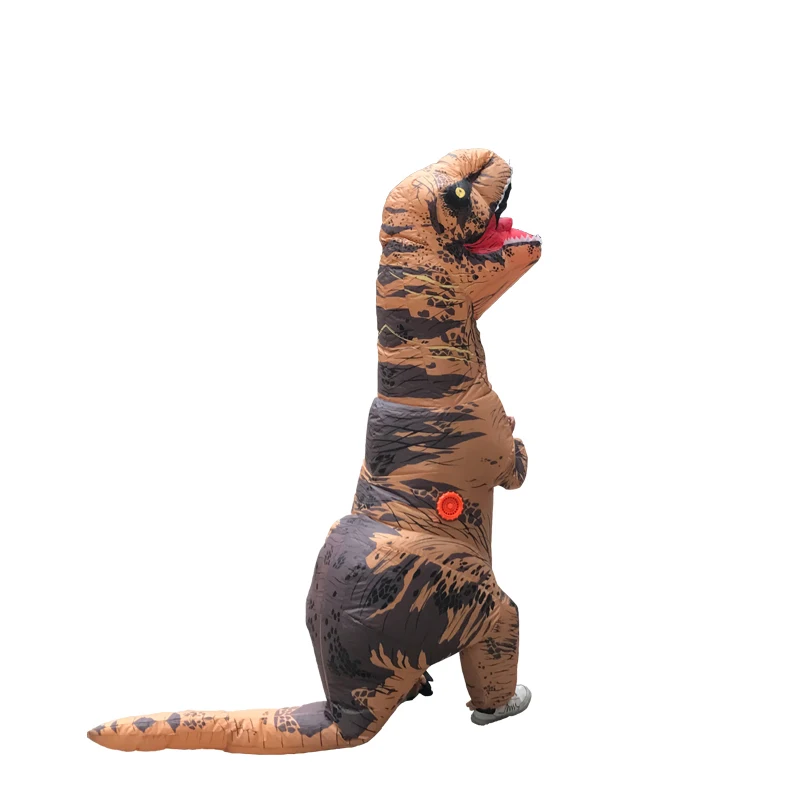 Надувные детские костюмы динозавра T REX необычное платье аниме талисман косплей