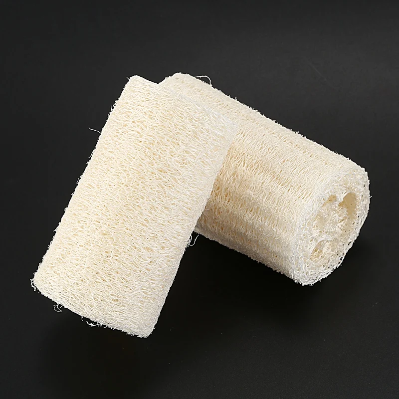 Натуральный 6 упаковок органической мочалки Loofah Spa отшелушивающая мочалка