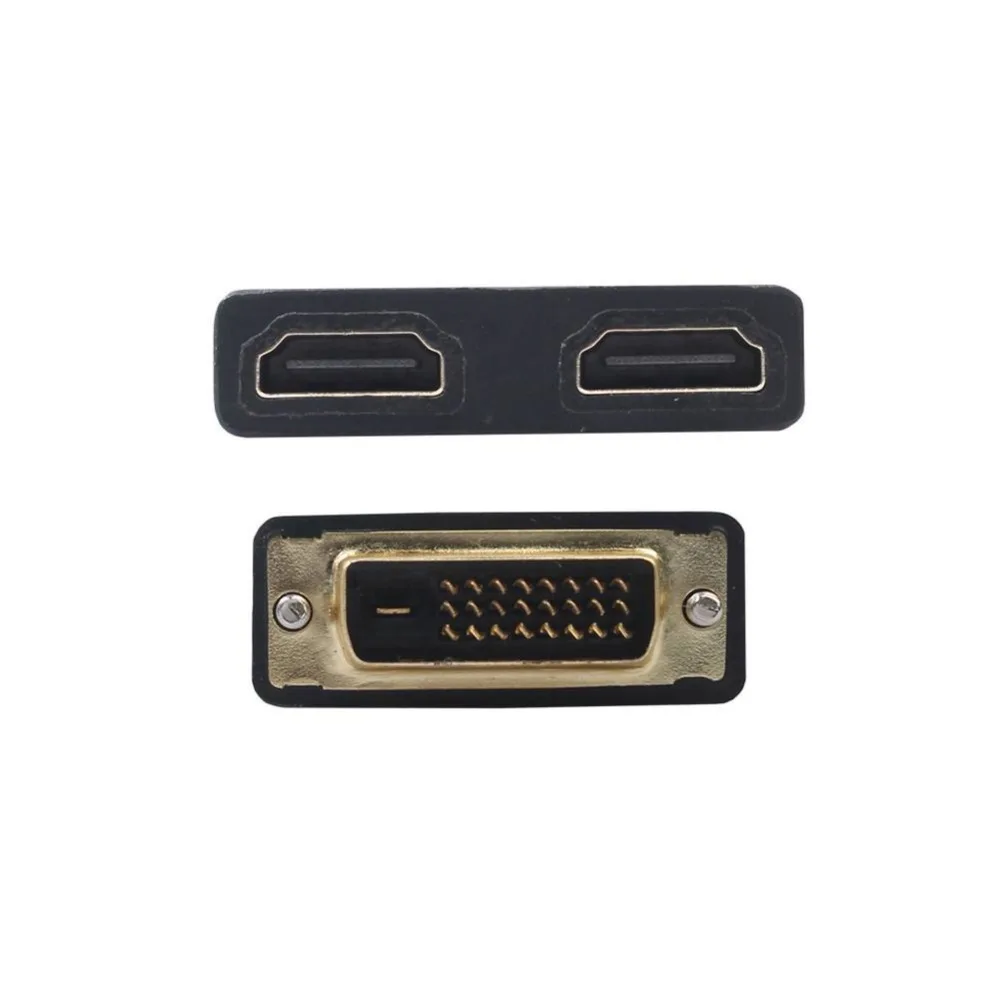 1080P HDMI Женский к DVI-D 24+ 1 Мужской HDMI DVI Кабель-адаптер двунаправленный DVI к HDMI конвертер для Raspberry Pi tv Box