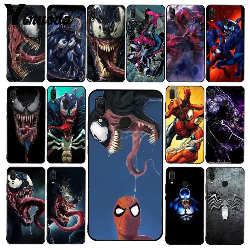 

Yinuoda venom comics spider man Phone Case for Xiaomi Redmi Note 7 5 4 Redmi 5plus 6A Note8 4X Note8Pro
