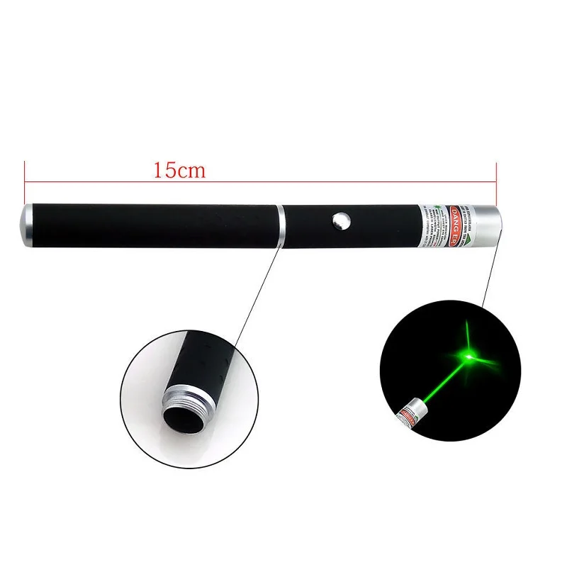 Охотничий 532 нм 5 мВт зеленый лазерный прицел лазерная указка мощная лазерная ручка регулируемый фокус лазер лазерная ручка для диких приключений
