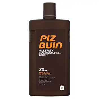 

Piz Buin - Protección Solar, Loción allergy SPF 30 - Protección alta Bote 400 ml