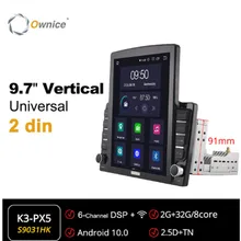 Ownice 9 7 &quotAndroid 10 0 Вертикальная Автомобильная магнитола