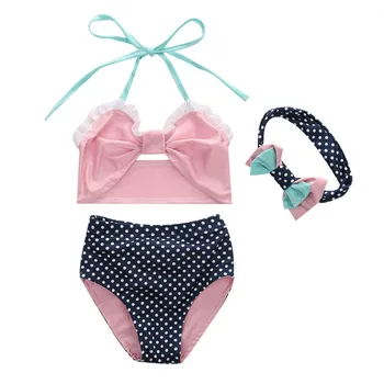 

2Pcs Mermaid Baby Girls Scale Bikini Set baby kids biquini infantil swimsuits bikini girl 2017 bathing sui купальник