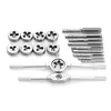 20PCS Metric Alloy Steel Tap Die Set 1/16 - 1/2 Inch NC Screw Thread Plugs Taps Wrench Hand Screw Taps Cutting Adjusting Tools ► Photo 2/6