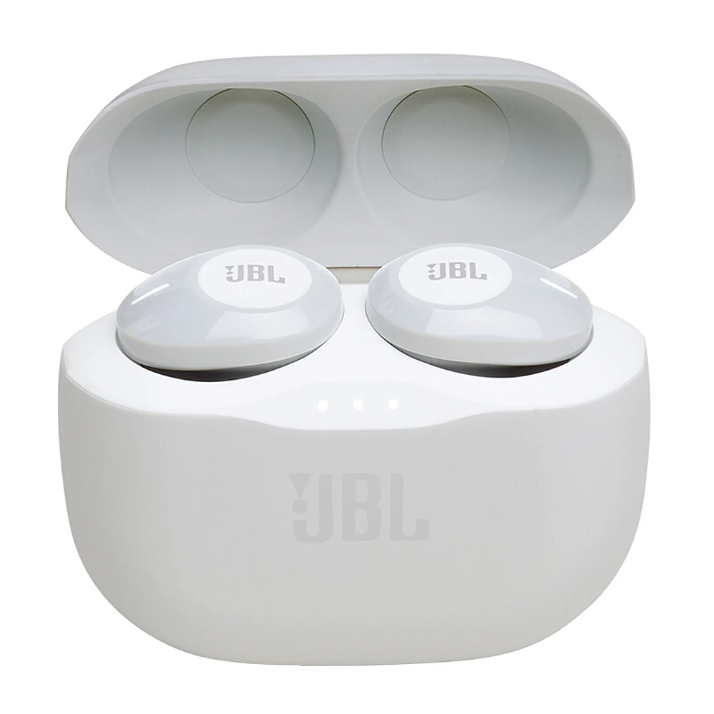 JBL TUNE120 наушники-вкладыши TWS True Беспроводной гарнитура с микрофоном Беспроводной наушники Невидимый сенсорный Управление спортивные наушники с зарядный чехол