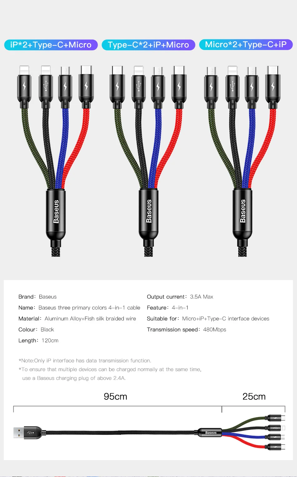 4 в 1 3 в 1 мульти usb зарядный кабель системы освещения micro usb type c кабель для iPhone samsung huawei xiaomi кабель быстрого зарядного устройства