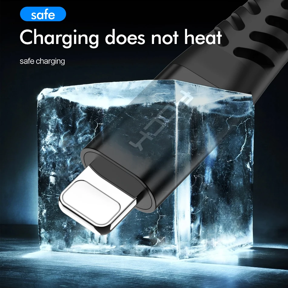 USB кабель для iPhone 11 Pro Max Xr X 8 7 6 6s Plus 5S iPad 3A Быстрая зарядка зарядное устройство кабель для передачи данных для мобильного телефона 1 м 2 м