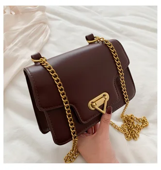 

Net red small bag female 2020 spring and summer new Korean version of the wild messenger bag chain fashion small square bag