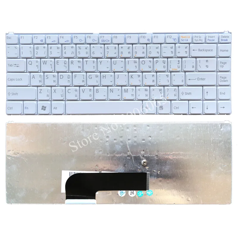 RU/BE/FR/GR/KR/TH/клавиатура для компьютера c английской раскладкой для Sony Vaio VGN N VGN-N N150P N120G/W N160G N170G N320E VGN-N220E N230E N21E/W Белый