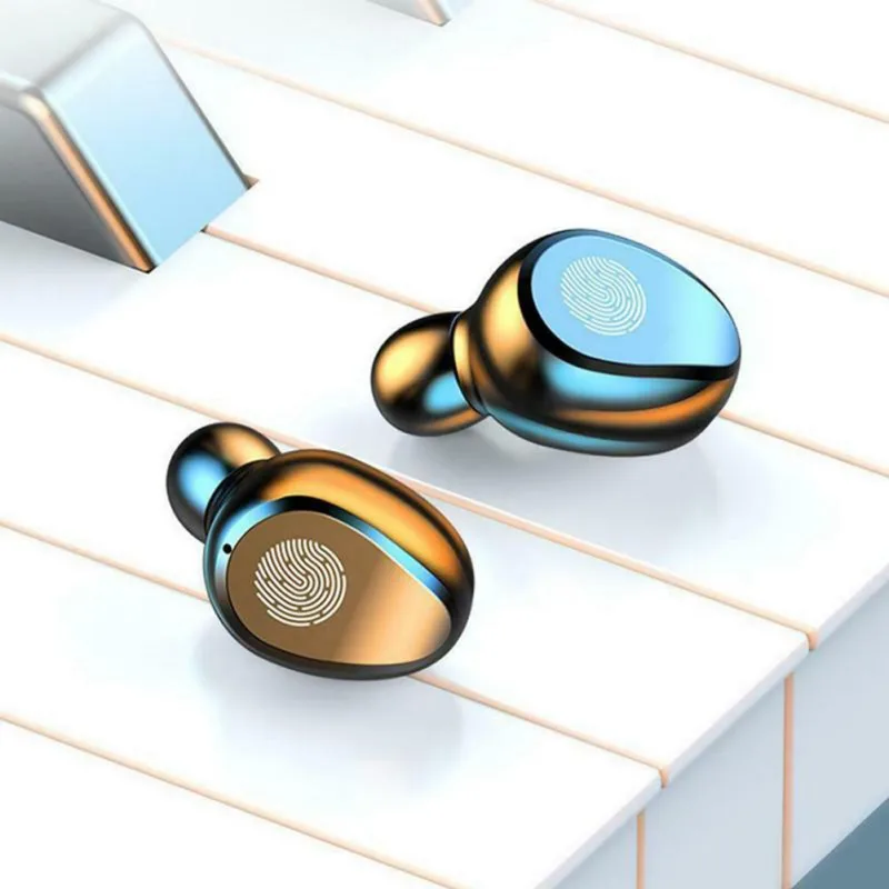 F9 46 TWS Bluetooth 5 1 Earphones LED Touch Control Digital Display Wireless Bluetooth Earbud With Microphone Charging Box