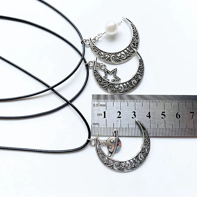 Black String Necklace Pendant  Black Rope Necklace Pendant - 5 X Black  Pendant - Aliexpress