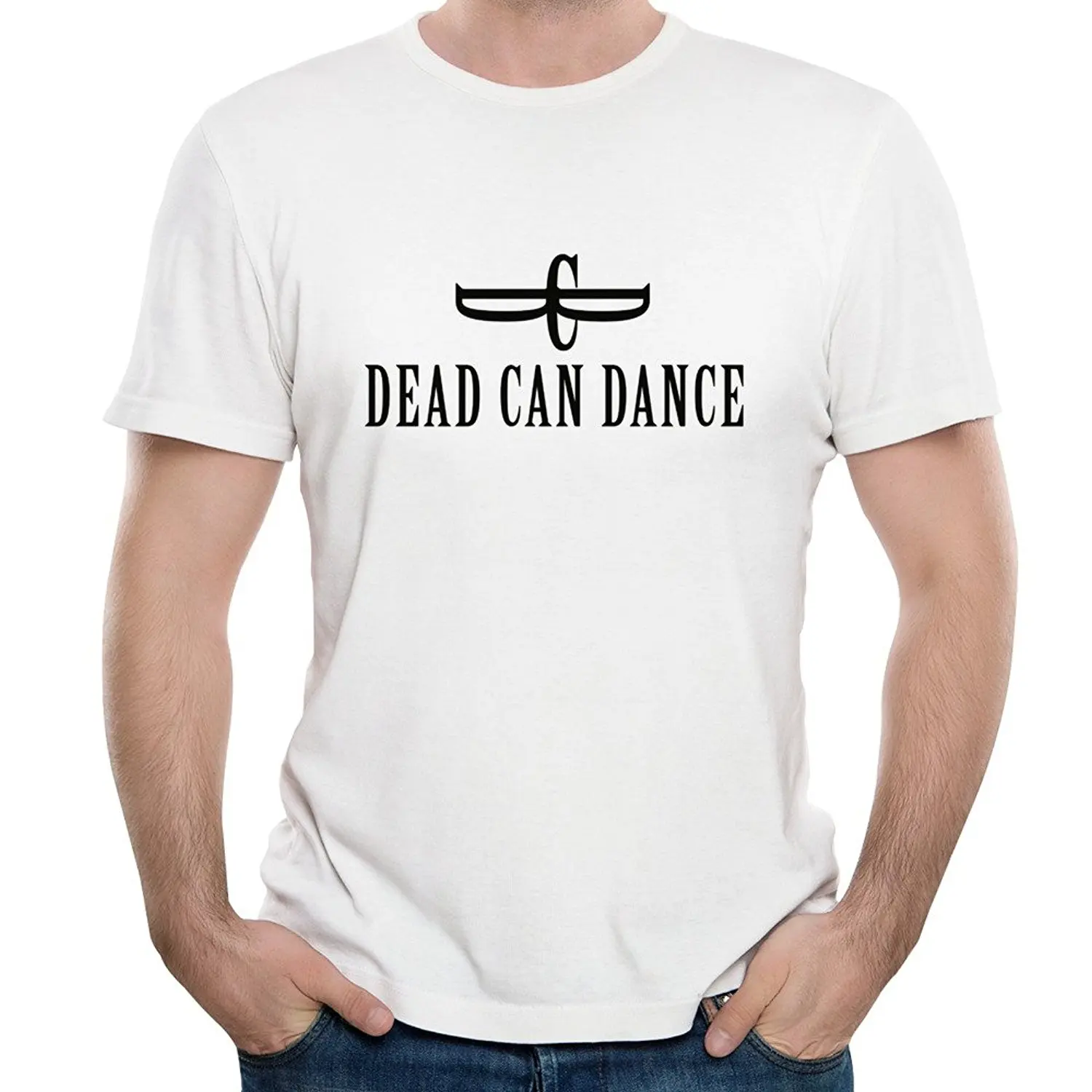 Мужские хлопковые футболки с коротким рукавом и круглым вырезом Dead Can Dance Rock Band Album