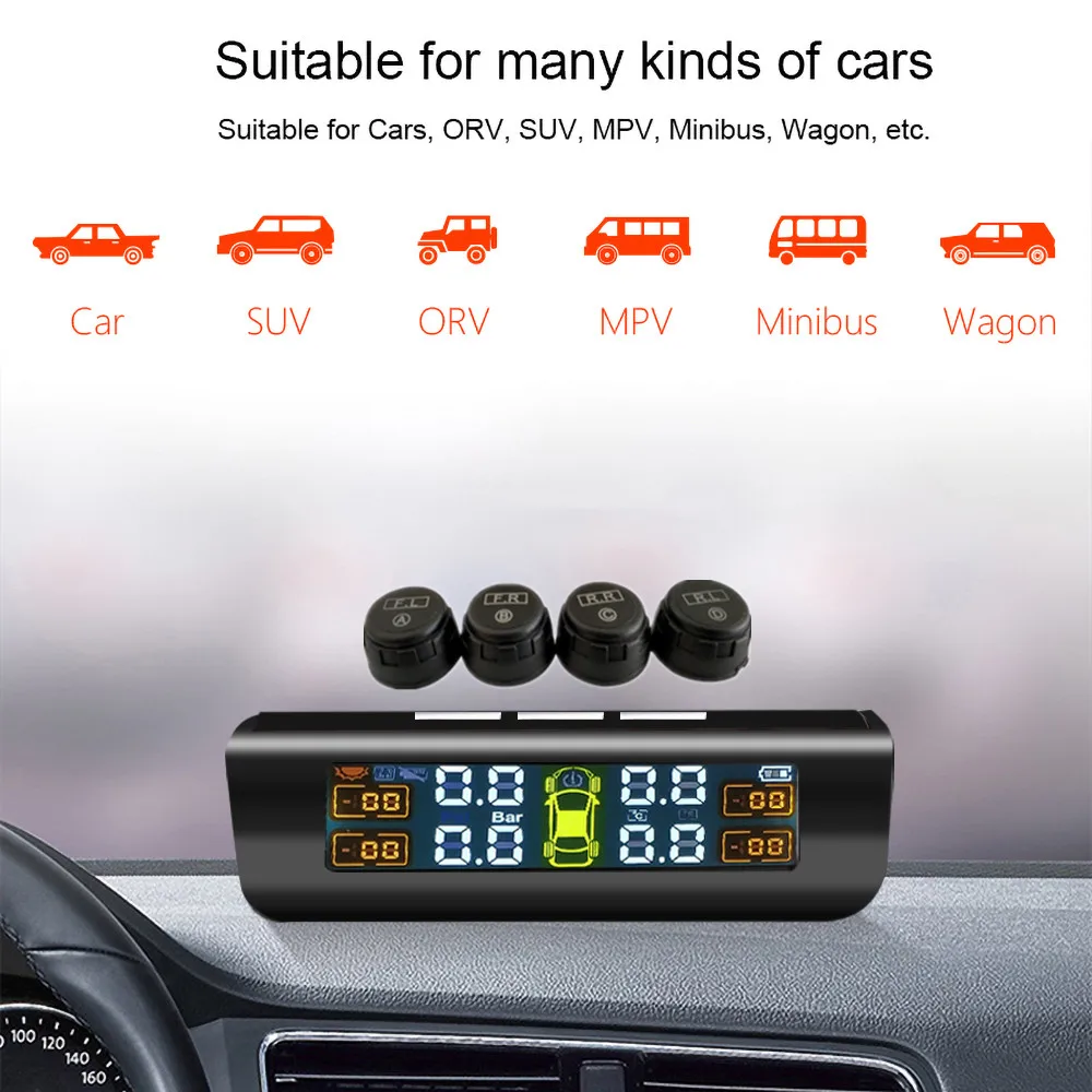 Автомобильный датчик контроля давления в шинах автомобильная система на