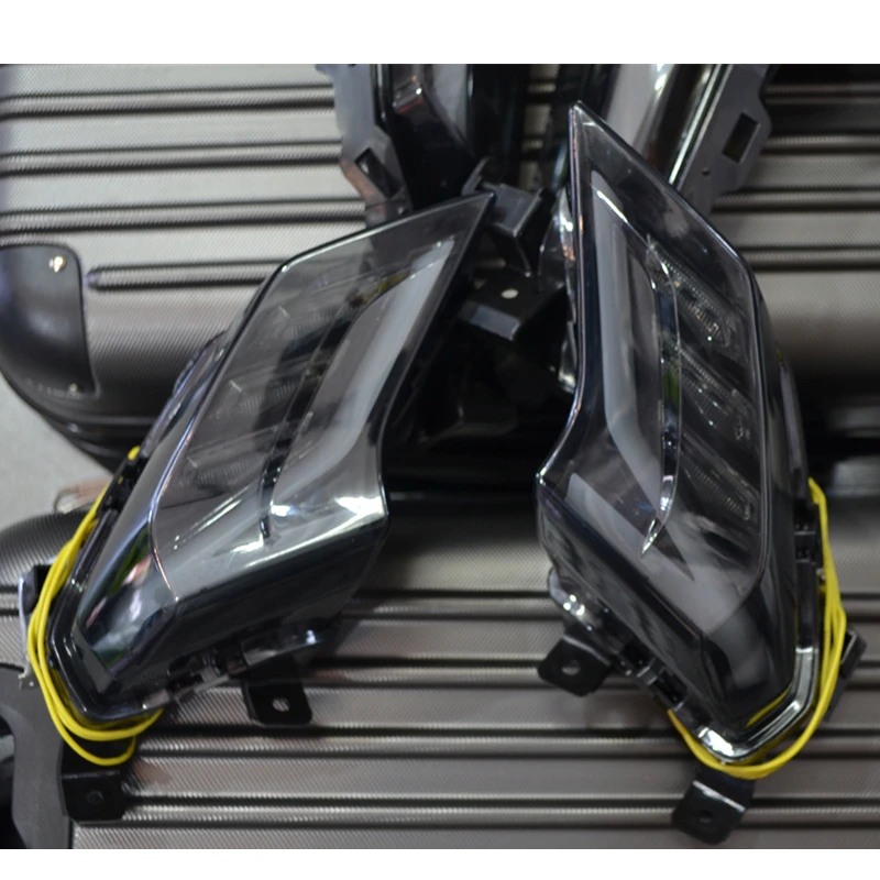 TMAX 530 светодиодный светильник указателя поворота со стандартом E-MARK для YAMAHA передний и задний светодиодный светильник - Цвет: REAR PAIR