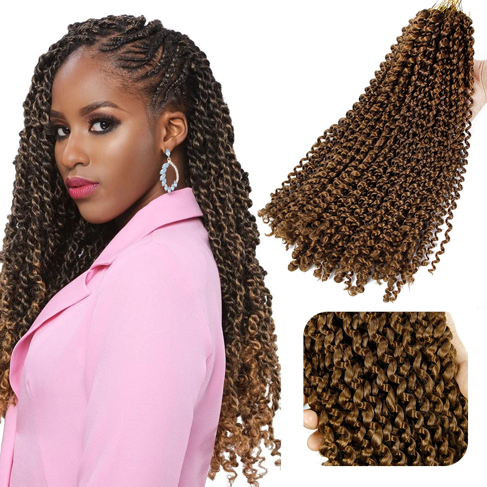 Crochet Braid Hair Multi Twist Synthetic Hair Braids Passion Twist Crochet Hair 18inch Butterfly Locs Twist Hair African Hair Aliexpress