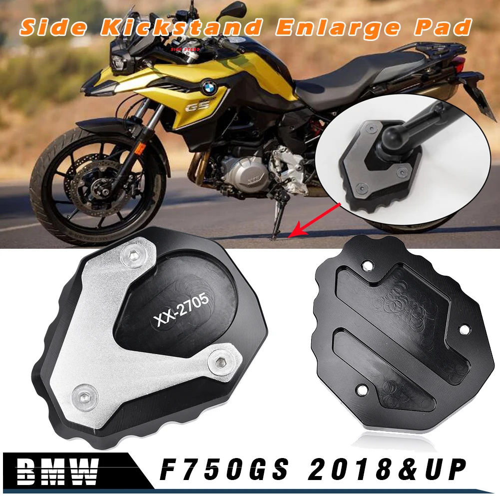 Мотоцикл F750GS 2018 2019 подножка сбоку Расширенная опорная пластина увеличенная