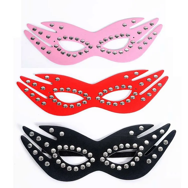 

Alternative Adult Sexy Shade Mask Ball Props Elvis Queen Mask Man-made Diamond Eye Patch Flirting Bound