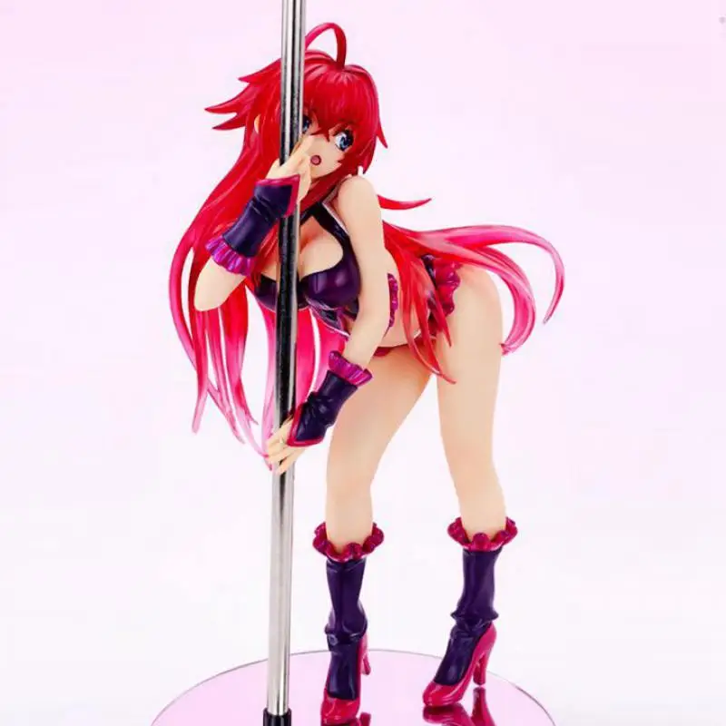 

28cm High School Pole Dancing Dxd Rias Gremory Pvc Model Toy For Sexy Girl Boy Gift Japanese Anime Figures Action & Toy Figures
