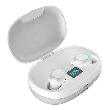 

T3S Wireless Binaural Bluetooth Headset Tws 5.0 Mini Earbud Type Power Display Stereo Headset