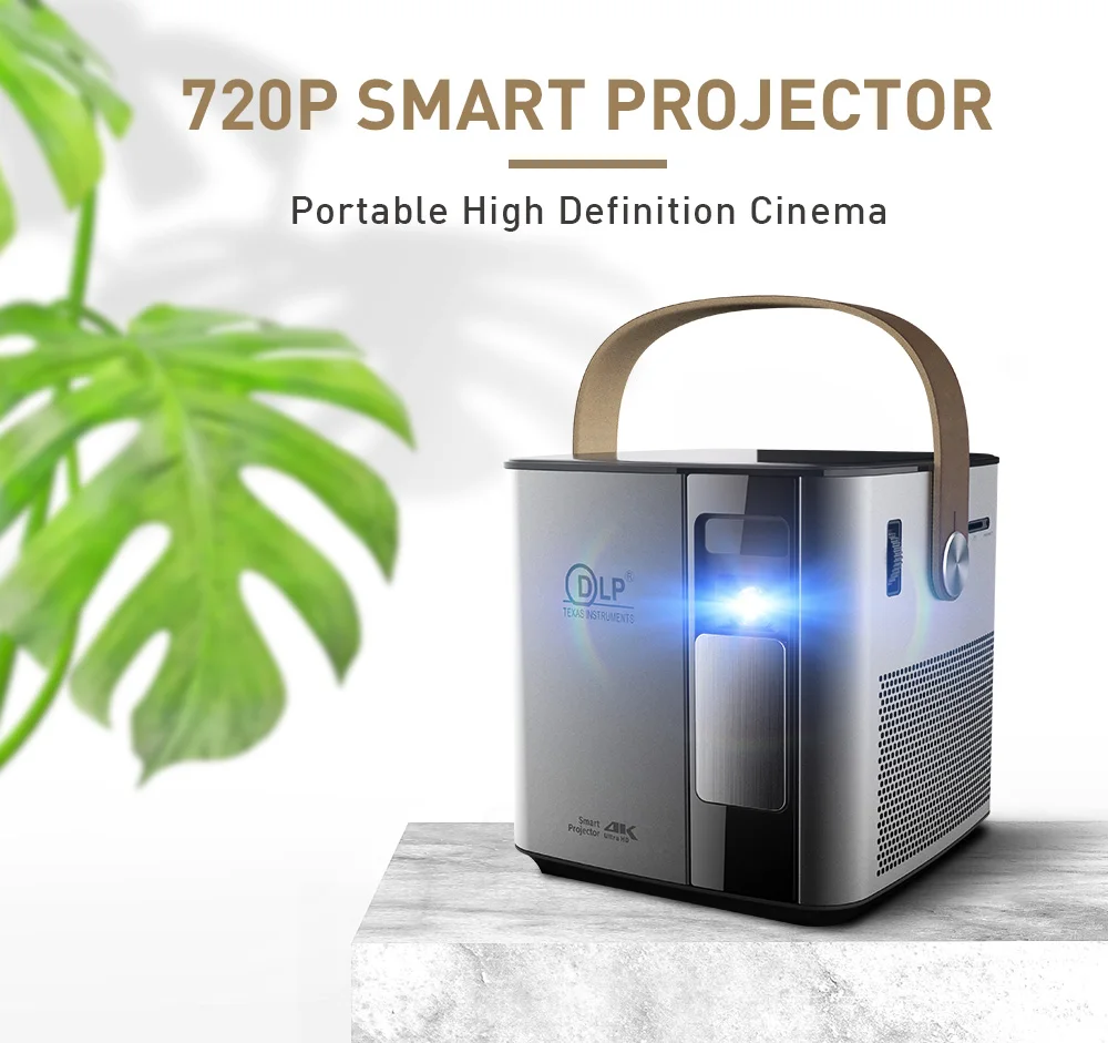 best 4k projector 1280*720P DLP Smart Projector IMK98  Android 5.1 AmlogicT968 2GB 16GB  2.4G/5G WIFI Bluetooth 4.1 LED Projector For Home Theater home projector