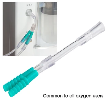 

3 Way Pipe Air Flow Divider Oxygen Cannula Portable Lengthen Double Nasal Safe Hygiene Soft Connection Hose Medical Health Care