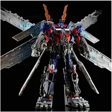 Негабаритный автомобиль с отсеком 5 фильм Optimus Prime автомобиль Человек Робот-трансформер модель игрушка для мальчиков