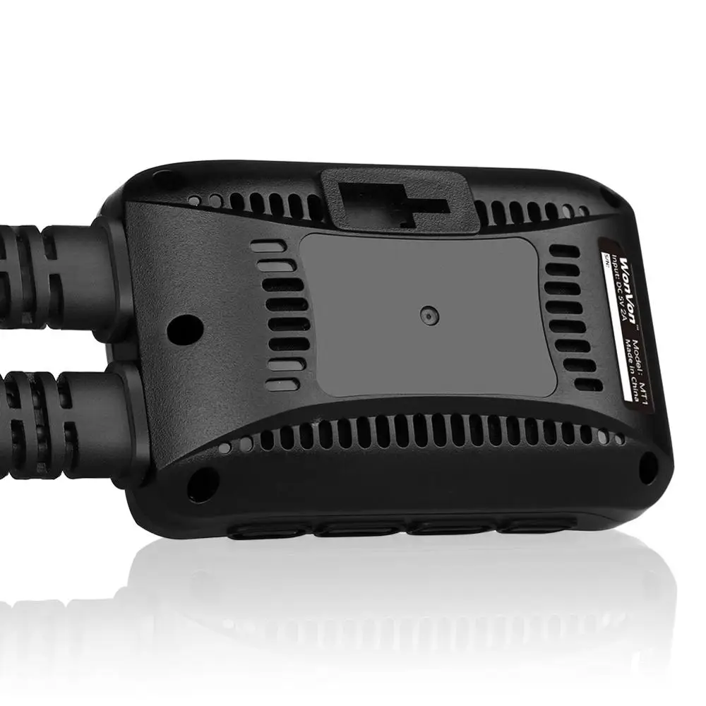 Видеорегистратор WONVON MT1 с GPS Wi Fi двойной объектив FHD 1080P водонепроницаемый для