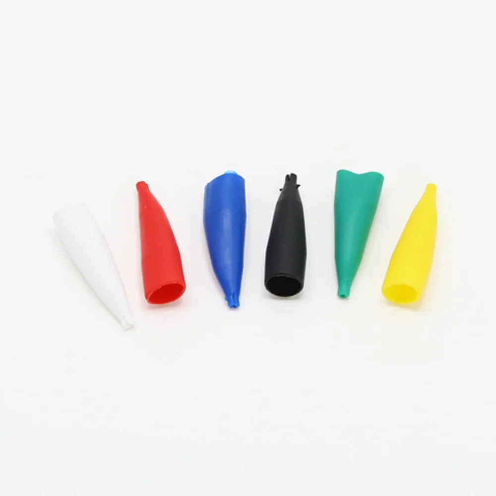 5A Mini Copper Test Crocodile Clamp 28mm Flat-mouthed Dental Crocodile Clamp alligator clips electric test clamp