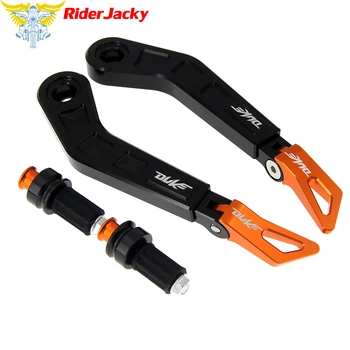 

Riderjacky Adjustable Motorcycle HandleBar Grip Motorbike Brake Clutch Lever Protector Guard For KTM DUKE 125 200 390 690 Enduro