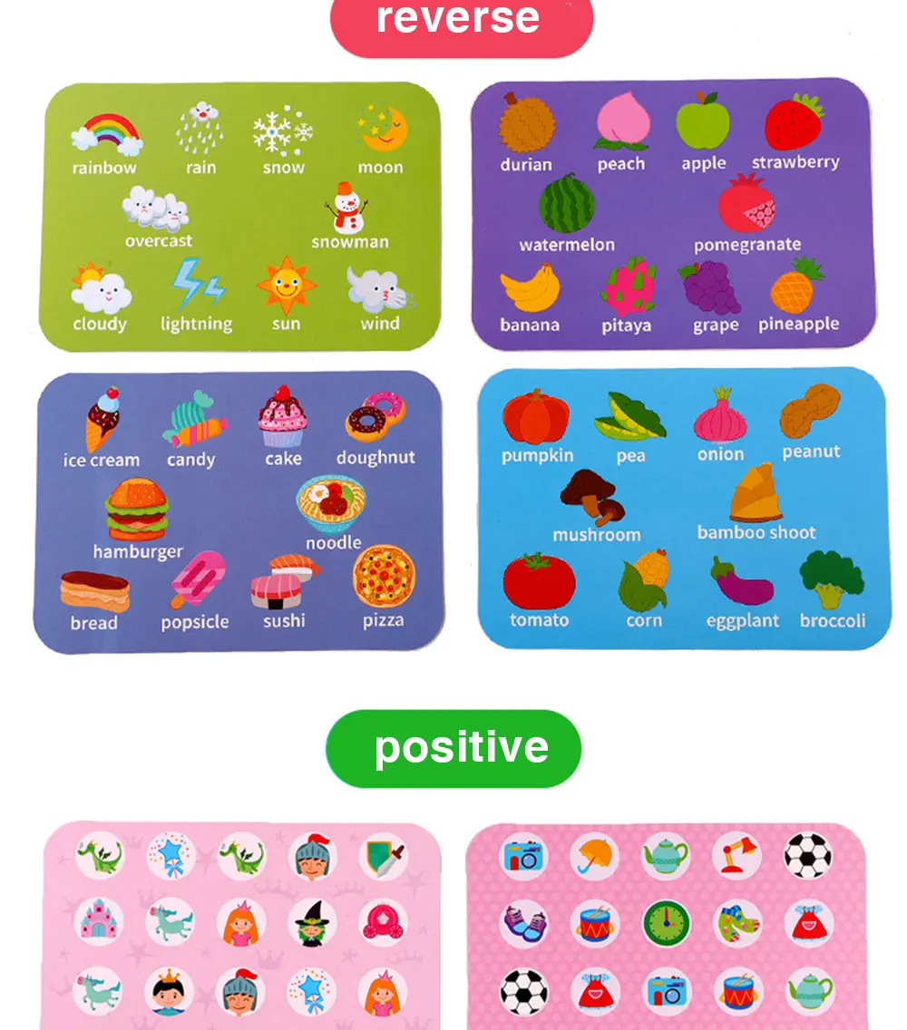 Color Learning Memory Chess Logic Thinking Training Children Brain Intelligence Development Puzzle Early Education Toys