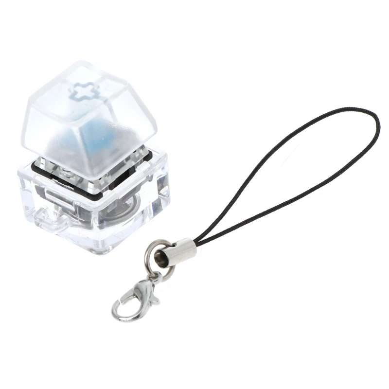 

RGB Mechanical Switch Keychain Light Up Backlit For Keyboard Switches Tester Kit X6HA