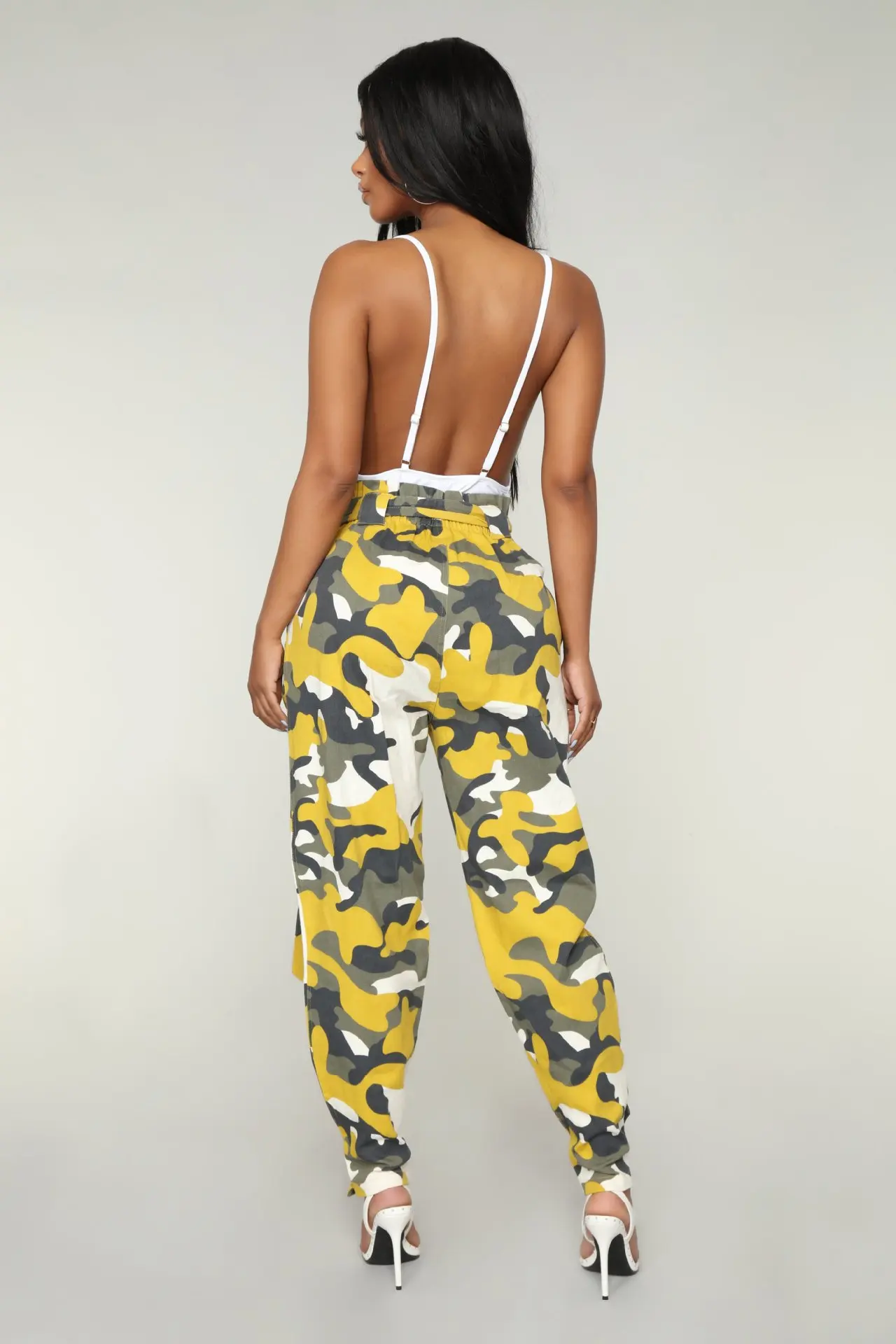 Calças de Carga Nova Moda Camuflagem Impressão Legins Legging Casual Elastics Traf 2021 3 Nova moda 2021 camuflagem impressão camuflagem legins