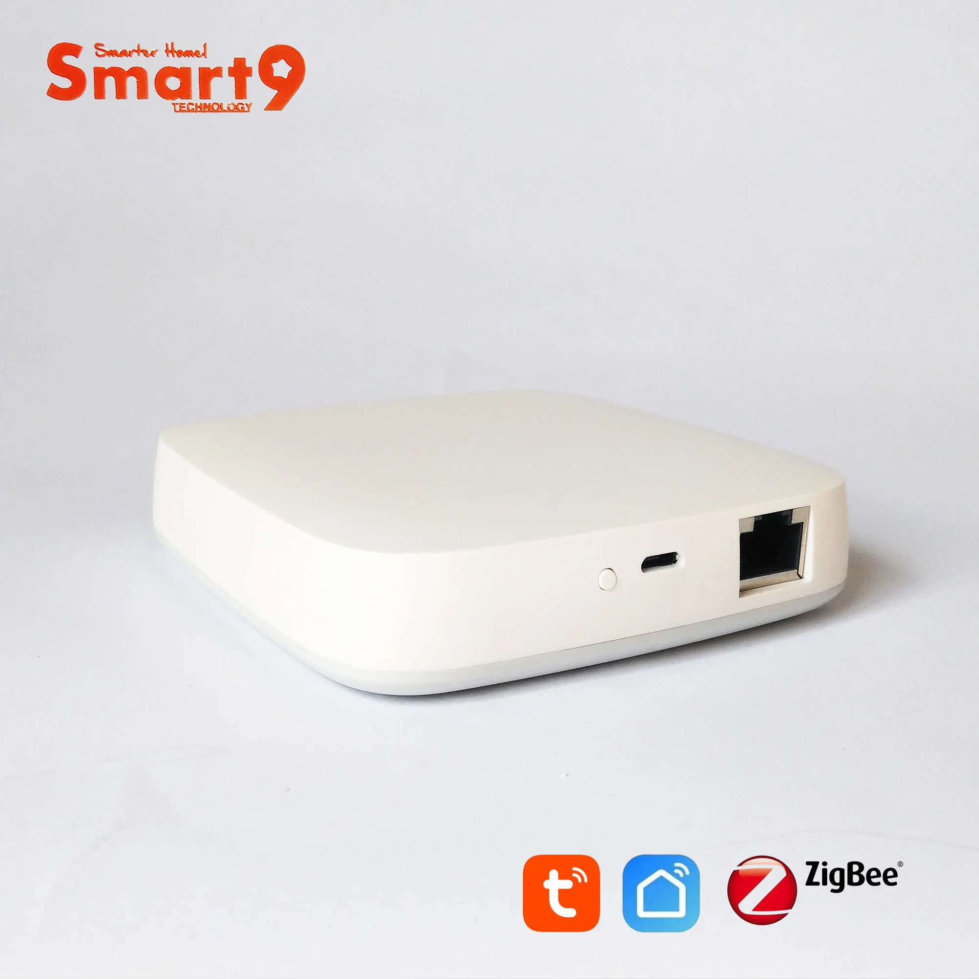 Smart9 TuYa ZigBee Hub, центр управления умным домом работает с TuYa Smart и Smart Life App питание от TuYa
