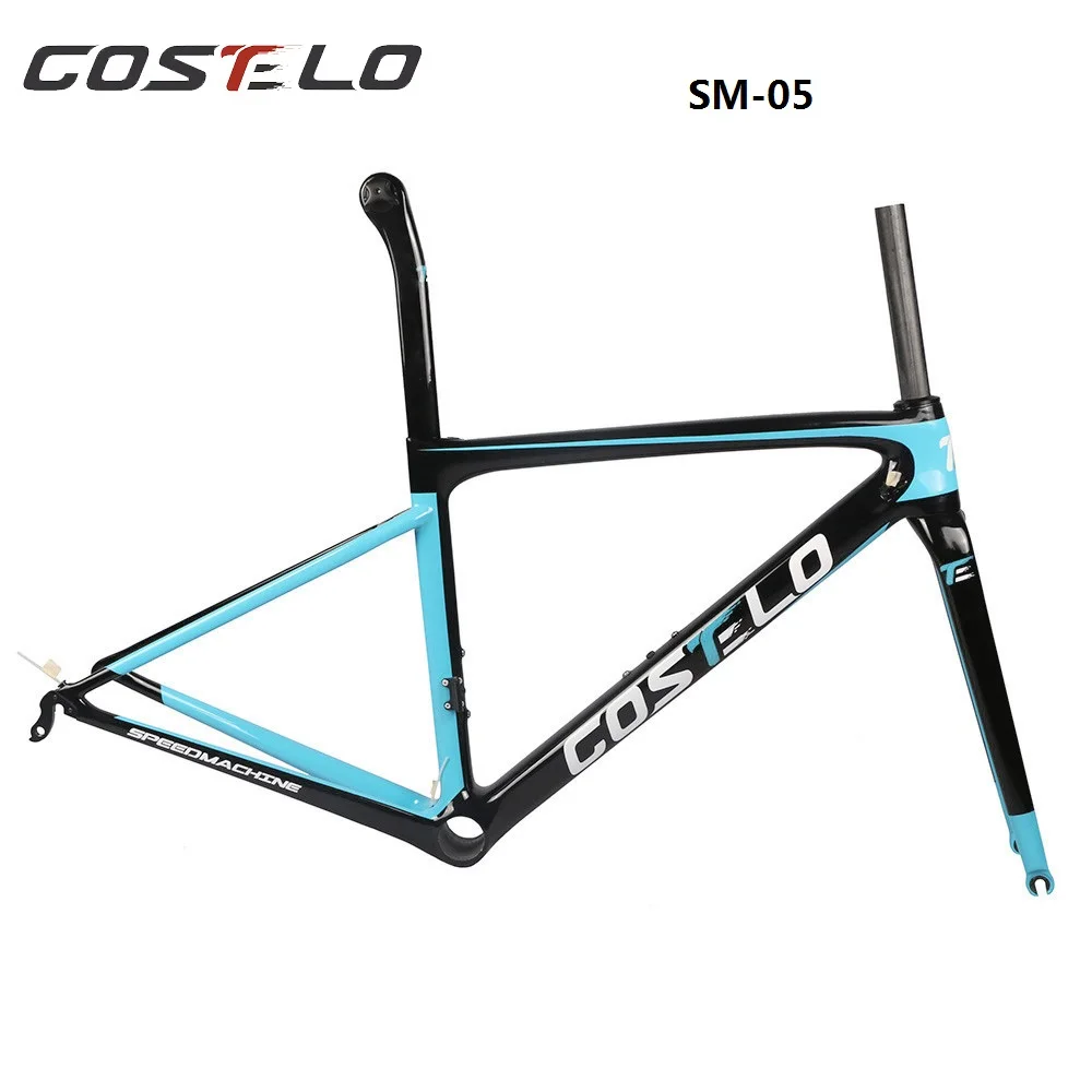 Costelo Speedmachine 3,0 Ультра светильник 790 г диск из углеродного волокна Рама для шоссейного велосипеда велосипедная Рама Bicicleta дешевая рама - Цвет: SM-05