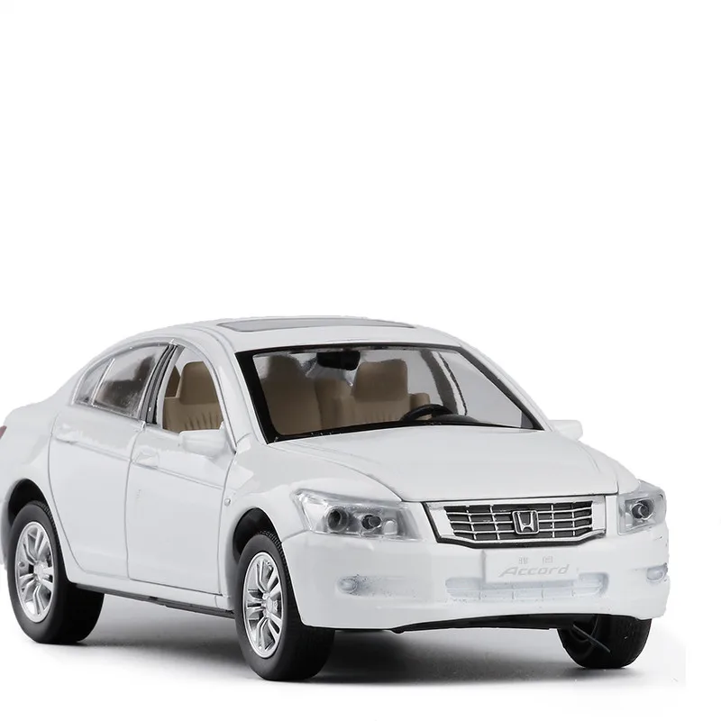 Подарки 1:32 Honda Accord 8 модель сплава моделирование литья под давлением звук и