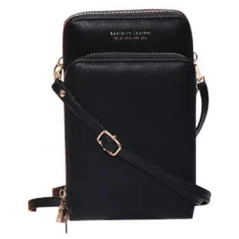 

Baellerry Ladies Purse Handbag Coin Purse Long Wallet Purse Clutch Shoulder Messenger Bag