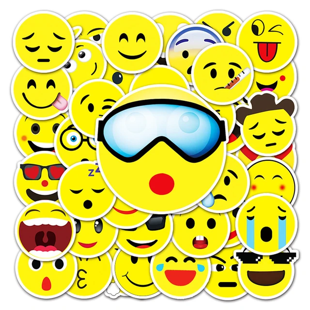 Stickers / Autocollants  Autocollants Emoji / Smiley Pour Les Enfants