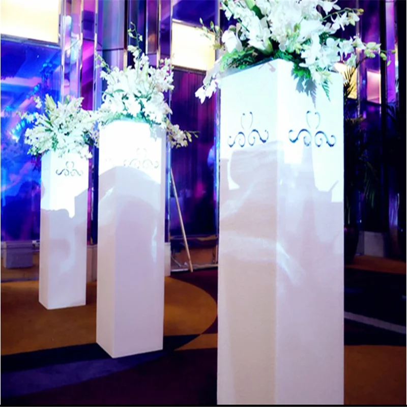 Свадебный реквизит Континентальный резной дороги свинцовый выдолбленный римская колонна цветок стенд старинное оформление фона