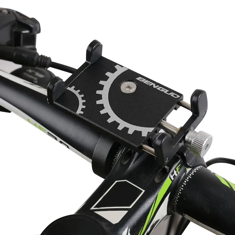 Montieren Fahrrad Telefon Navigation Feste Halterung Moto Lenker Aluminium Legierung Handy Halter f