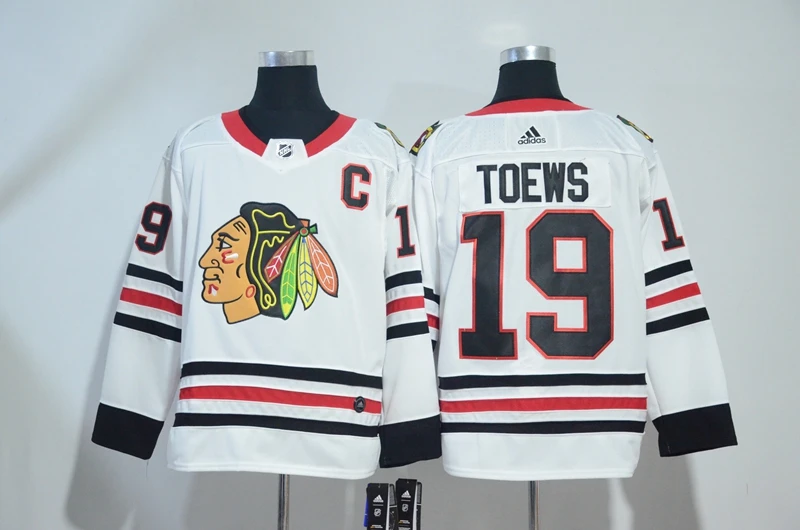 Free shipping stitched Chicago Mens adults#88 Patrick Kane 19 Jonathan Toews 2 Duncan Keith 50 Corey Crawford Jersey - Цвет: Синий