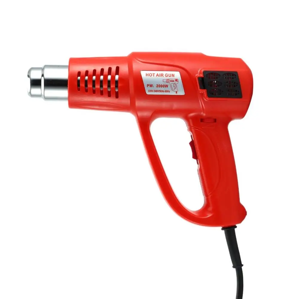2000 Вт Электрический горячий Воздушный пистолет с регулируемой температурой