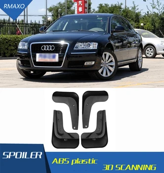 

For Audi A8 2008-2010 Mudflaps Splash Guards Front rear Mud Flap Mudguards Fender Modified special