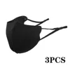 Adult Black Cotton Face Mask Adjustable Cloth Mask Face Shield Washable Man Woman Reusable Mouth Mask Mouth Caps Mascarilla 5