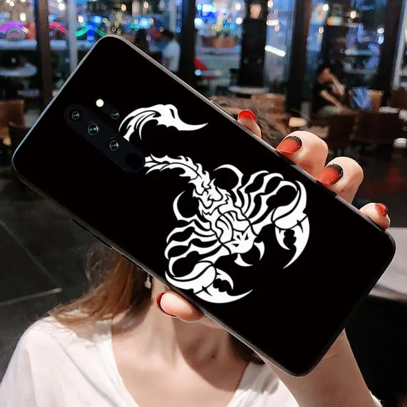 Animal crab scorpion Luxury Phone Case for Redmi Note 9 8 8T 8A 7 6 6A Go Pro Max Redmi 9 K20 xiaomi leather case hard Cases For Xiaomi