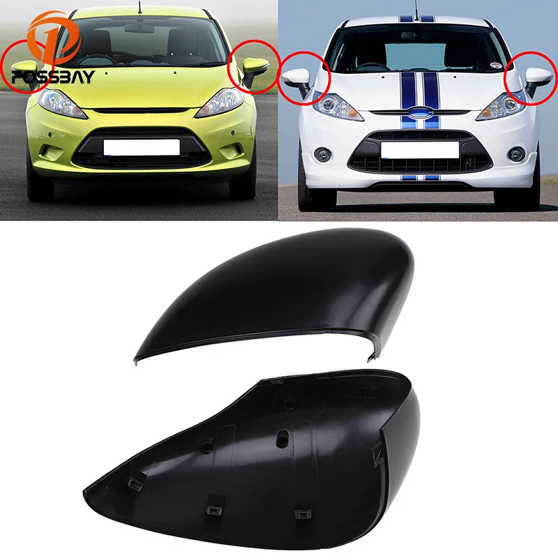 Насадки на зеркала заднего вида POSSBAY для Ford Fiesta Hatchback 2011 2017|Зеркала и крышки| |