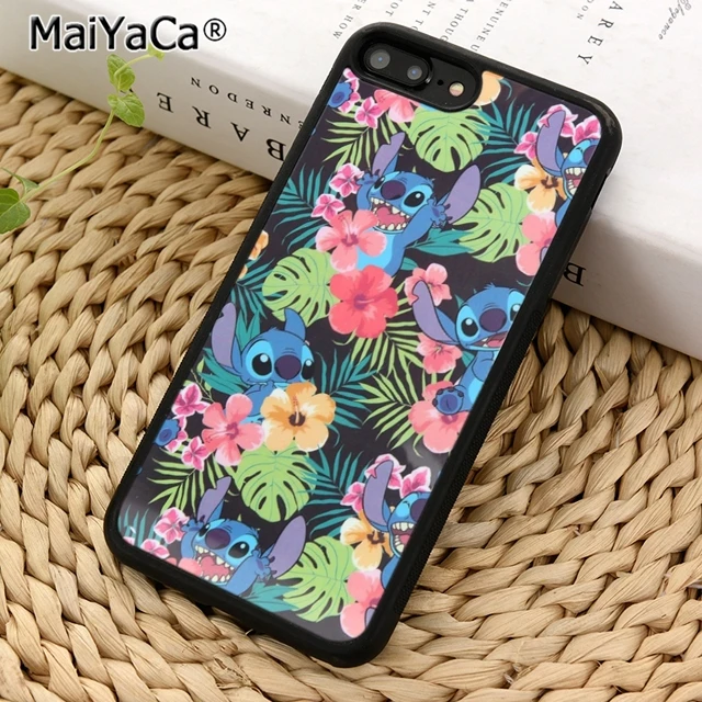 MaiYaCa Ohana means family Lilo stich logo Phone Case For iPhone 5 6 6s 7 8 plus 11 pro X XR XS max Samsung S7 edge S8 S9 S10 |