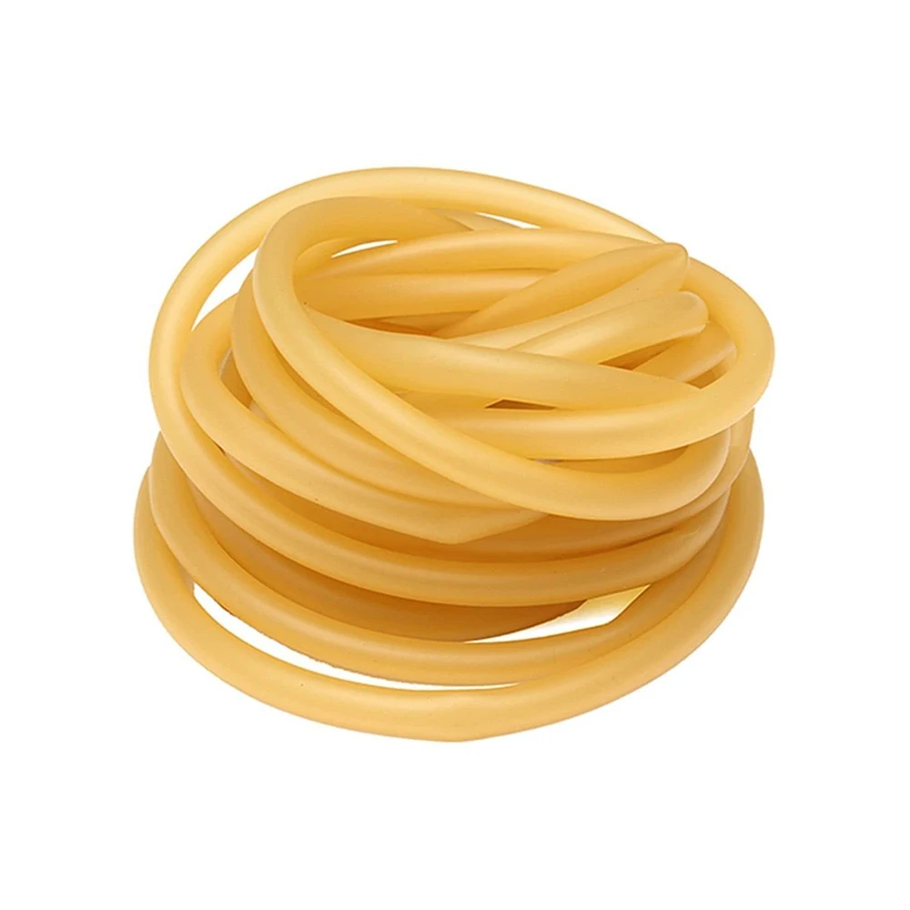 

New Home Nature Latex Rubber Hoses 3mm ID X OD High Resilient Elastic Surgical Medical Tube Slingshot Catapult Elastic Parts