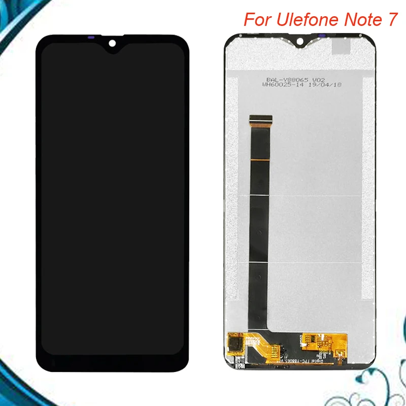 

6.1inch For Ulefone Note 7 LCD Display And Touch Screen 100% Tested OK Assembly Replacement For Ulefone S11 LCD Phone