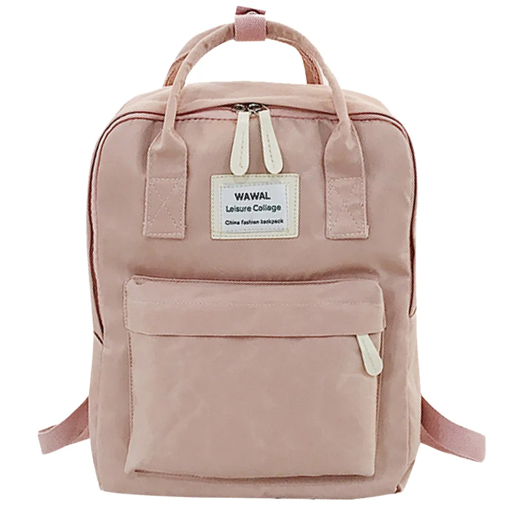 Sleeper# W401 Женская Студенческая Холщовая Сумка через плечо школьная сумка дорожная сумка-тоут рюкзак женский однотонный